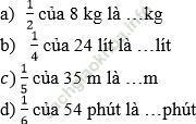 Giải bài 1 trang 26 sgk Toán 3 ảnh 1