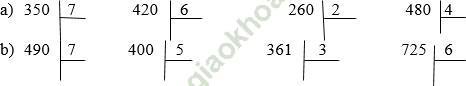 Giải bài 1 trang 73 sgk Toán 3 ảnh 1