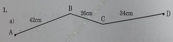 Bài 1 trang 13 VBT Toán 3 Tập 1 ảnh 1