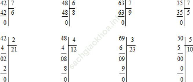 Bài 2 trang 44 VBT Toán 3 Tập 1 ảnh 1