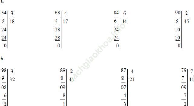 Bài 1 trang 77 VBT Toán 3 Tập 1 ảnh 1