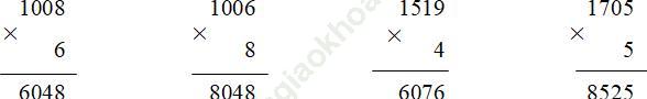 Bài 2 trang 27 VBT Toán 3 Tập 2 ảnh 1