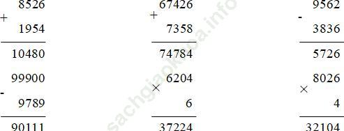 Bài 2 trang 89 VBT Toán 3 Tập 2 ảnh 1