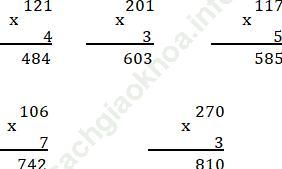Bài 2 trang 63 VBT Toán 3 Tập 1 ảnh 1