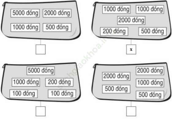 Bài 1 trang 45 VBT Toán 3 Tập 2 ảnh 1