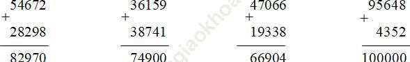 Bài 1 trang 68 VBT Toán 3 Tập 2 ảnh 1