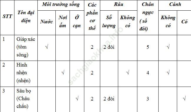 Trả lời câu hỏi Sinh 7 Bài 29 trang 96 ảnh 1