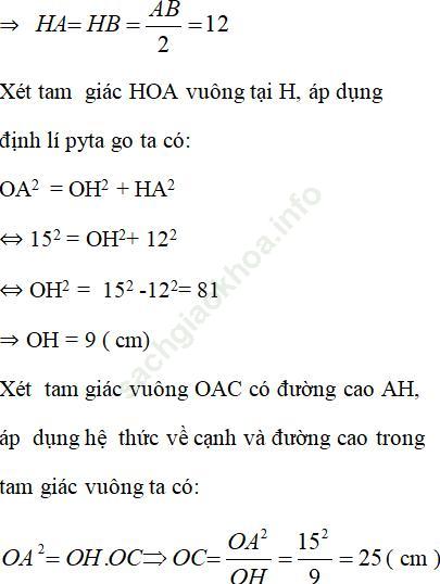 Bài 24 trang 111 Toán 9 Tập 1 ảnh 4