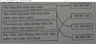Bài 2 trang 14 VBT Toán 4 Tập 1 ảnh 1