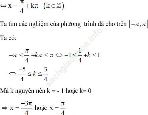 Giải bài 6 trang 41 sgk Đại số 11 ảnh 1