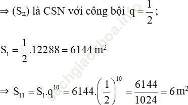 Giải bài 12 trang 108 sgk Đại số 11 ảnh 1
