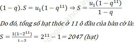 Trả lời câu hỏi Toán 11 Đại số Bài 4 trang 101 ảnh 2