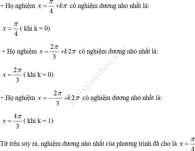 Giải bài 8 trang 41 sgk Đại số 11 ảnh 2