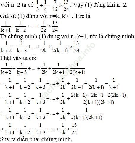 Giải bài 5 trang 100 SGK Đại Số và Giải Tích 11 nâng cao ảnh 1