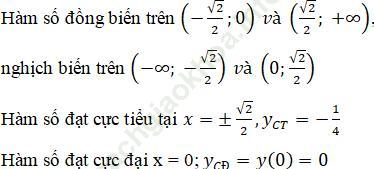 Giải bài 76 trang 63 SGK Giải Tích 12 nâng cao ảnh 1