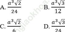 Giải bài 22 trang 34 SGK Hình Học 12 nâng cao ảnh 1
