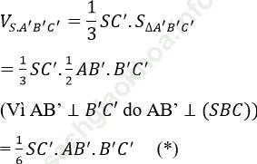 Giải bài 6 trang 31 SGK Hình Học 12 nâng cao ảnh 2