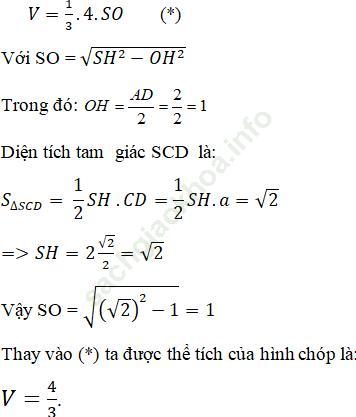 Giải bài 29 trang 36 SGK Hình Học 12 nâng cao ảnh 2