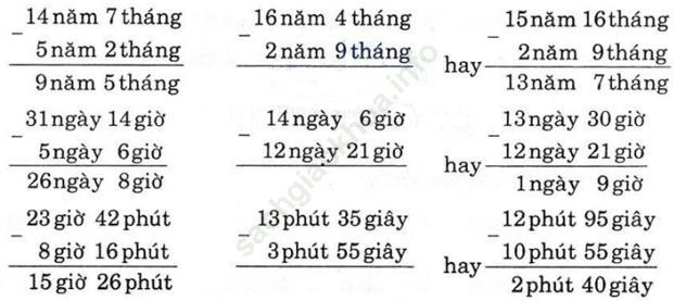 Bài 1 trang 51 VBT Toán 5 Tập 2 ảnh 1