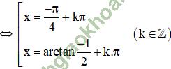 Bài 3: Một số phương trình lượng giác thường gặp - Giải BT Toán 11 hình ảnh 10