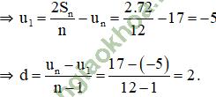 Bài 3: Cấp số cộng - Giải BT Toán 11 hình ảnh 12