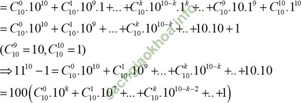 Bài 3: Nhị thức Niu-tơn - Giải BT Toán 11 hình ảnh 12