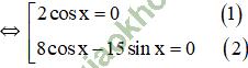 Ôn tập chương 1 - Giải BT Toán 11 hình ảnh 12