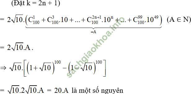 Bài 3: Nhị thức Niu-tơn - Giải BT Toán 11 hình ảnh 17