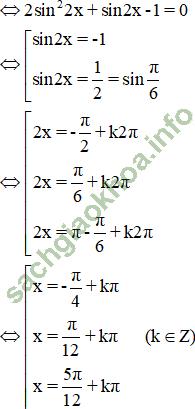 Ôn tập chương 1 - Giải BT Toán 11 hình ảnh 19