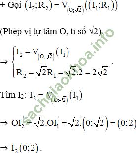 Bài 8: Phép đồng dạng - Giải BT Toán 11 hình ảnh 2