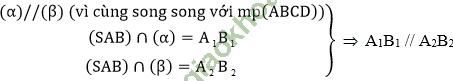Bài 4: Hai mặt phẳng song song - Giải BT Toán 11 hình ảnh 2