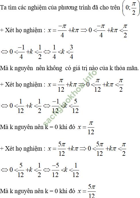 Ôn tập chương 1 - Giải BT Toán 11 hình ảnh 20