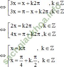 Bài 2: Phương trình lượng giác cơ bản - Giải BT Toán 11 hình ảnh 3