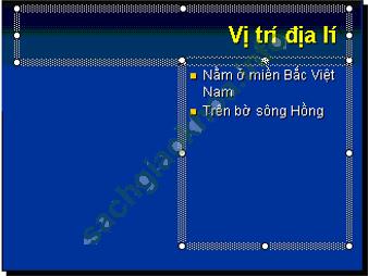 Lý thuyết & Trắc nghiệm Bài 9: Định dạng trang chiếu - Tin học 9 hình ảnh 3