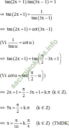 Bài 3: Một số phương trình lượng giác thường gặp - Giải BT Toán 11 hình ảnh 32