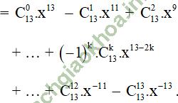 Bài 3: Nhị thức Niu-tơn - Giải BT Toán 11 hình ảnh 4