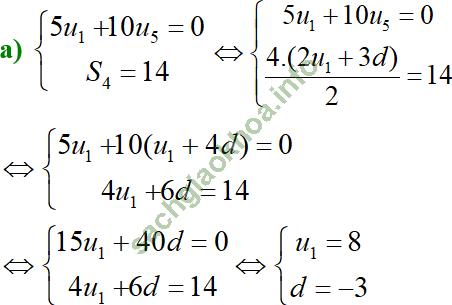 Ôn tập chương 3 - Giải BT Toán 11 hình ảnh 8