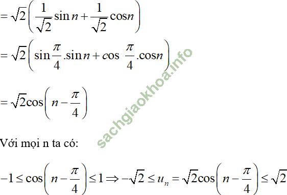 Bài 2: Dãy số - Giải BT Toán 11 hình ảnh 8