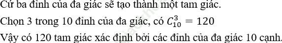 Dạng 5: Bài toán tổ hợp trong hình học ảnh 3