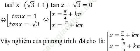 Phương trình thuần nhất bậc 2 đối với sinx và cosx ảnh 81