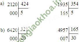 Giải bài 1 trang 86 sgk Toán 4 | Để học tốt Toán 4