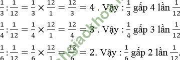 Giải bài 4 trang 137 sgk Toán 4 | Để học tốt Toán 4