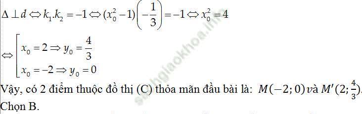 Viết phương trình tiếp tuyến của đồ thị hàm số khi biết hệ số góc - Toán lớp 11