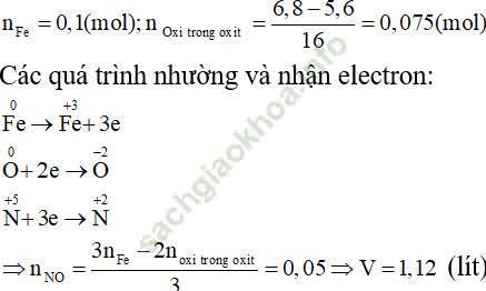 Phương pháp bảo toàn electron trong hóa học hay, chi tiết, có lời giải