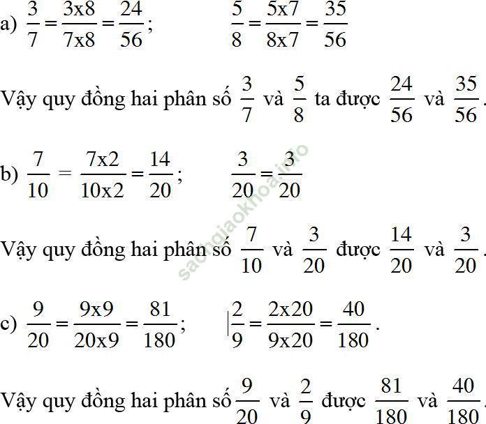 Giải Cùng em học Toán lớp 4 Tập 2 Tuần 21 trang 11,12,13,14 hay nhất tại VietJack