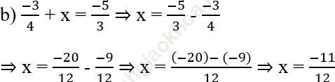 Toán 7 VNEN Bài 2: Cộng, trừ số hữu tỉ ảnh 13