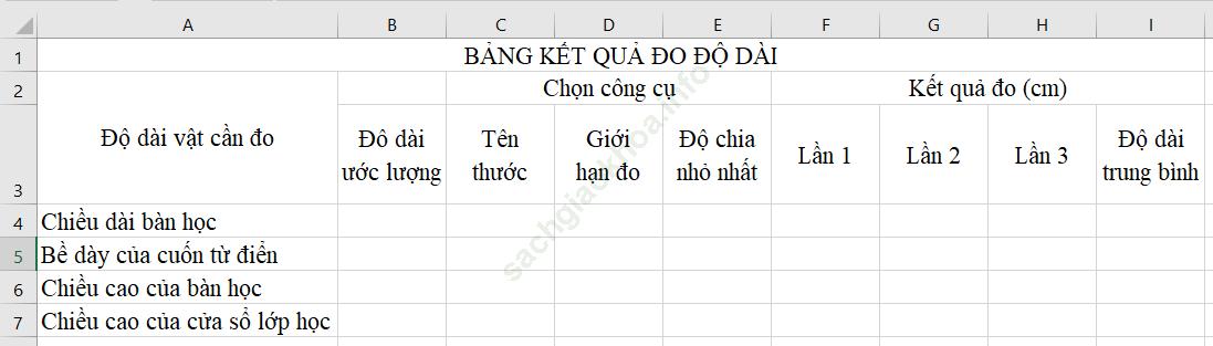 Bài 4: Căn biên dữ liệu trong bảng tính ảnh 27