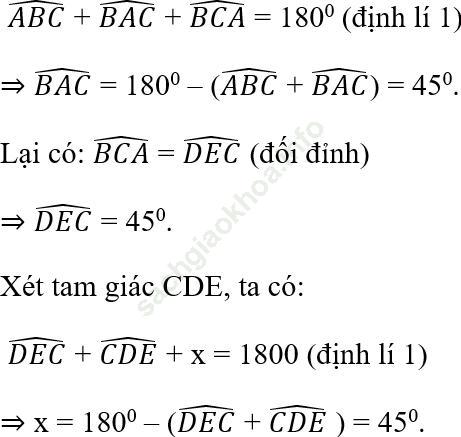 Toán 7 VNEN Bài 6: Tổng ba góc của một tam giác ảnh 8