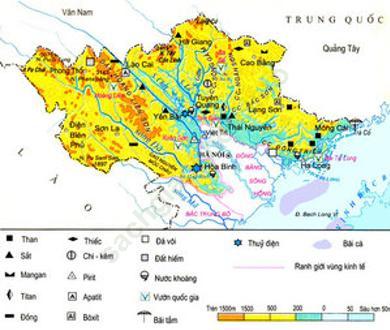 Lý thuyết & Trắc nghiệm Bài 17: Vùng Trung du và miền núi Bắc Bộ ảnh 1